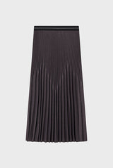 CELINA PLEATED MIDI SKIRT