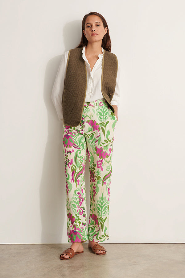 PALMERAIE PRINTED TROUSERS