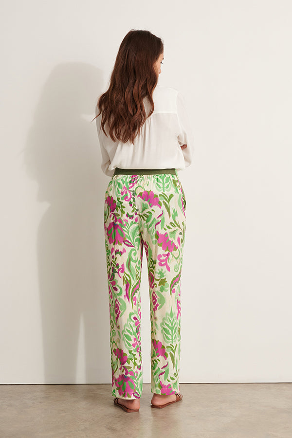 PALMERAIE PRINTED TROUSERS