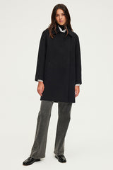 LYNDSAY MID LENGTH WOOL COAT