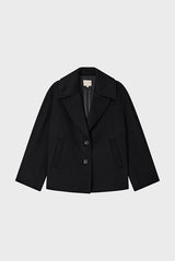 LORLINE SHORT DOUBLE FACE WOOL COAT