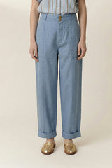 PIALA PLAIN BLUE TROUSERS