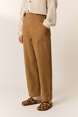 PIALA PLAIN MUSTARD TROUSERS