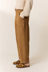 PIALA PLAIN MUSTARD TROUSERS
