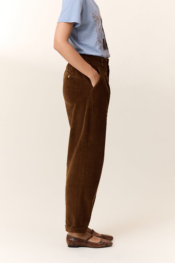 PROM HAVANA CORDUROY TROUSERS