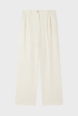 NOUAILA PLAIN CARROT TROUSERS