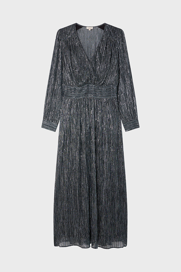 SANYA LUREX MAXI DRESS