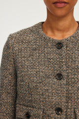 MARJANE LUREX TWEED SHORT JACKET