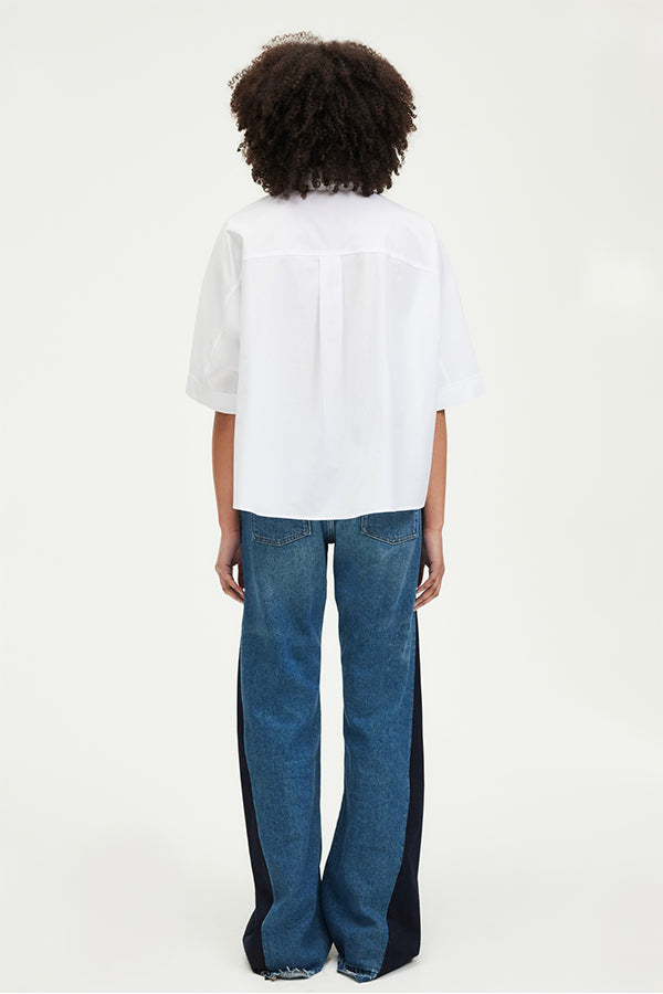 UREN OVERSIZE POPLIN SHIRT