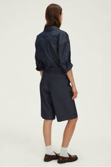 LOLO DENIM BERMUDA