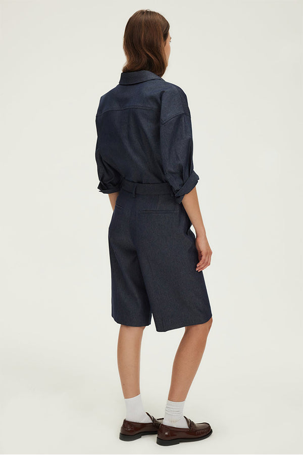 LOLO DENIM BERMUDA