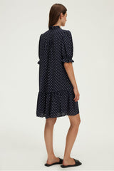 PALERME LOOSE POLKA DOTS MINI DRESS