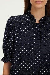 PALERME LOOSE POLKA DOTS MINI DRESS