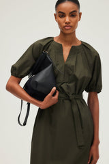 PIAZ LOOSE COTTON MINI DRESS