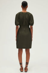 PIAZ LOOSE COTTON MINI DRESS