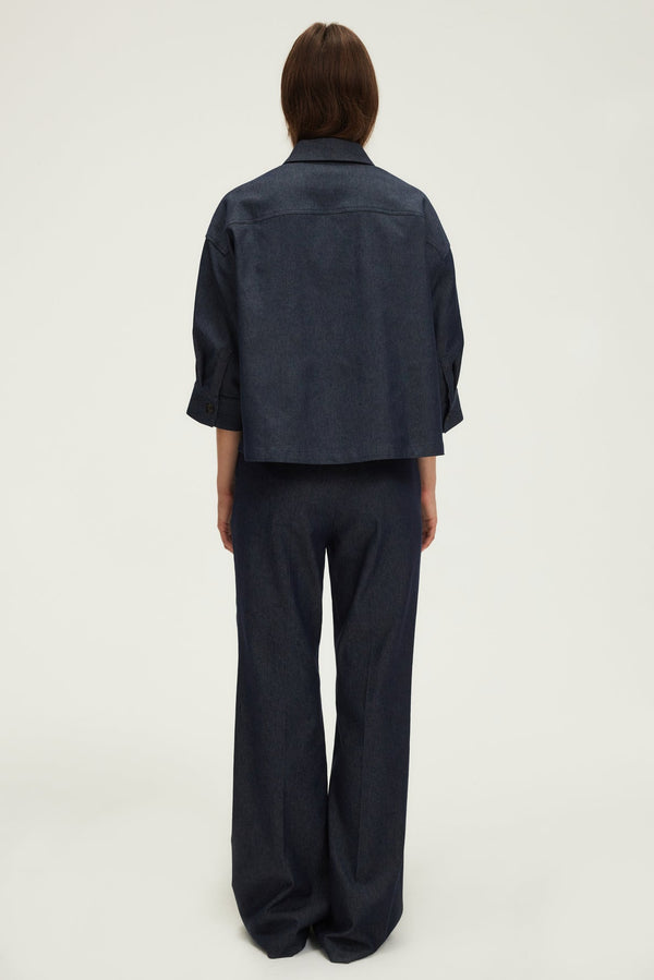 ROSELANE SHIRT LIKE DENIM JACKET