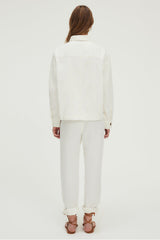 RONJA COTTON LINEN OVERSHIRT