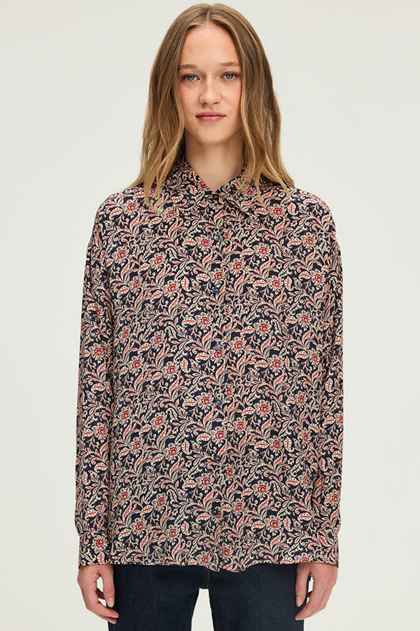 ALHENA SOFT FLORAL BLOUSE