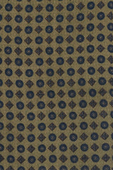 ROBERTA JACQUARD PRINT WOOL SILK SCARF