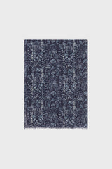 ROMILLY PRINTED WOOL SILK SCARF