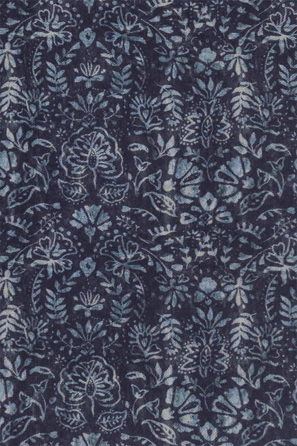 ROMILLY PRINTED WOOL SILK SCARF