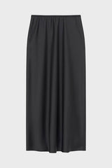 BETHANY LONG FLOWING SATIN SKIRT