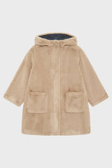 MAVELA REVERSIBLE FAUX FUR COAT