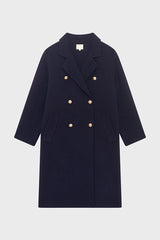 MARISOL GOLDEN BUTTONS LONG COAT