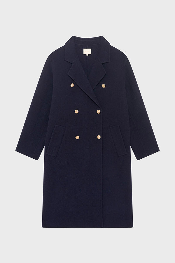 MARISOL GOLDEN BUTTONS LONG COAT