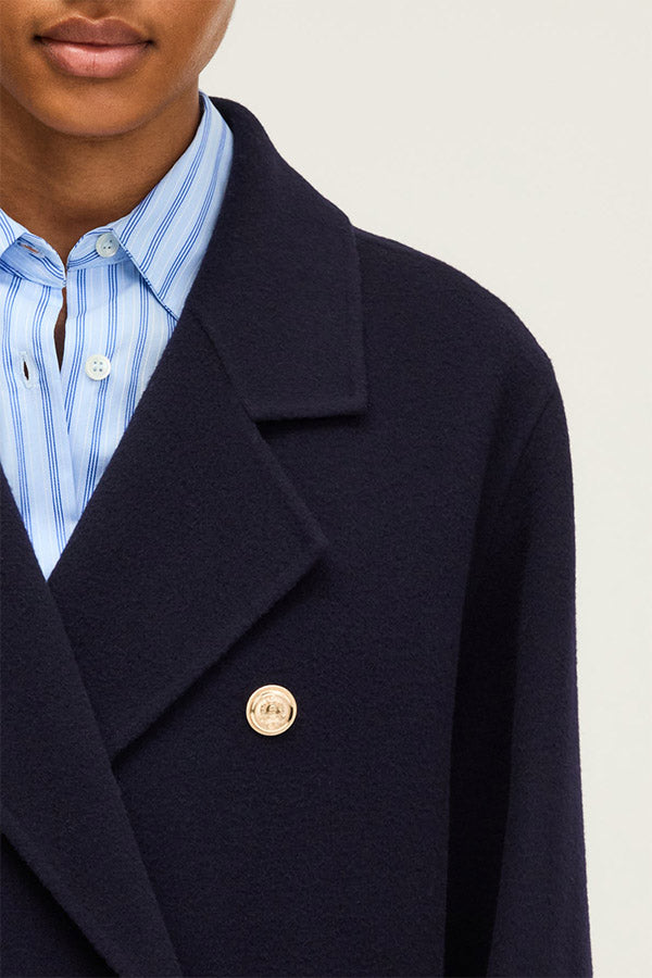 MARISOL GOLDEN BUTTONS LONG COAT