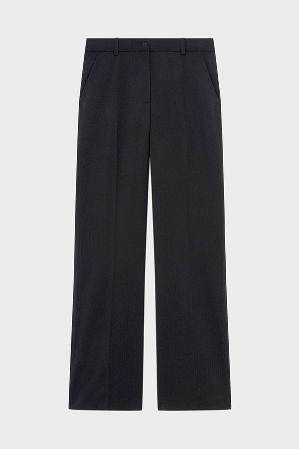 CLARAINE LUREX PINSTRIPESUIT TROUSERS