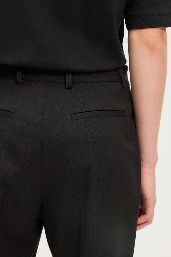 CLARAINE LUREX PINSTRIPESUIT TROUSERS