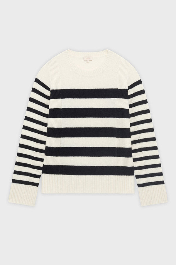 EMERA STRIPED WOOL SWEATER