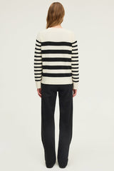 EMERA STRIPED WOOL SWEATER