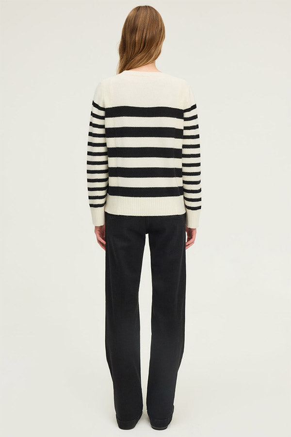 EMERA STRIPED WOOL SWEATER