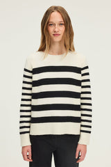 EMERA STRIPED WOOL SWEATER