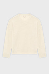 ENORE LUREX WOOL LOOSE FIT SWEATER