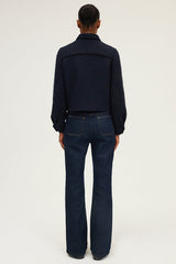 NADIE GOLD BUTTONS PLAIN TWEED JACKET