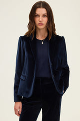 NATALI VELVET SUIT JACKET