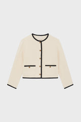 NALYA TWO TONE TWEED JACKET