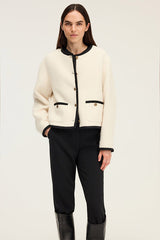 NALYA TWO TONE TWEED JACKET