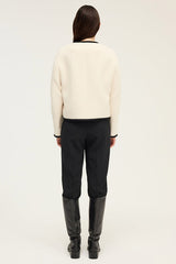 NALYA TWO TONE TWEED JACKET