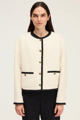 NALYA TWO TONE TWEED JACKET