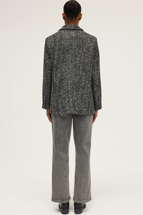 NINN HERRINGBONE LOOSE JACKET