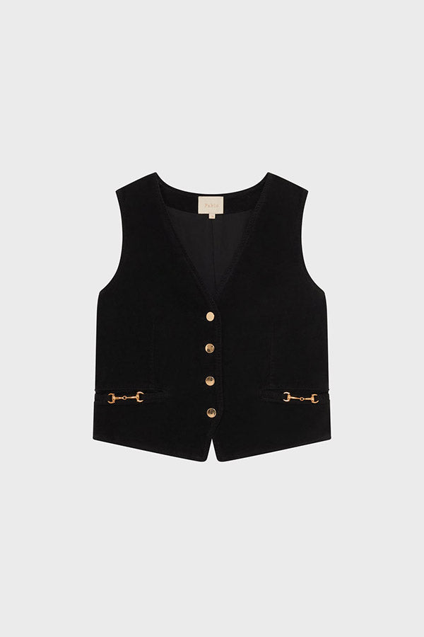 NOLA SMOOTH VELVET SUIT VEST