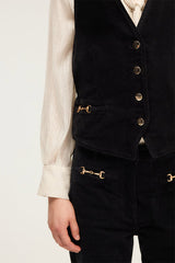 NOLA SMOOTH VELVET SUIT VEST