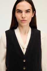 NOLA SMOOTH VELVET SUIT VEST