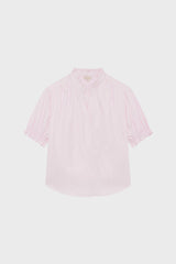 CELESTINE RUFFLED COTTON BLOUSE