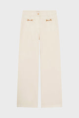 BERTIE HORSEBIT FLARED JEANS