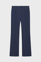 BAYALEE HERRINGBONE LINEN SUIT TROUSERS